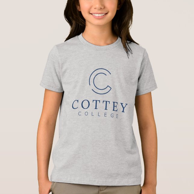 Cottey College Tri-Blend Shirt (Vorderseite)
