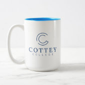 Cottey College Zweifarbige Tasse (Links)