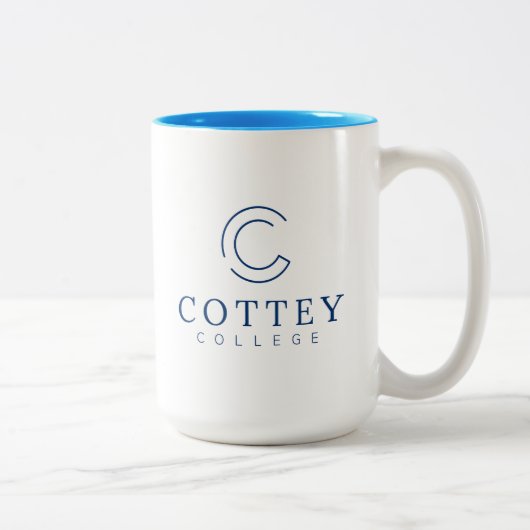 Cottey College Zweifarbige Tasse (Rechts)