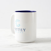 Cottey College Zweifarbige Tasse (Vorderseite Links)