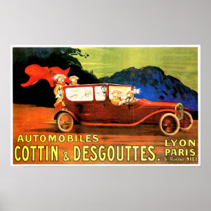 Cottin u. Desgouttes ~ Vintage französische Poster