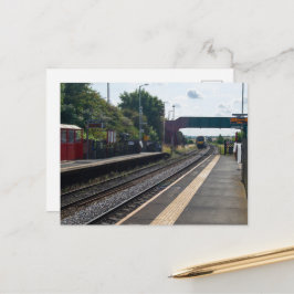 Cottingley Railway Station, Leeds Postkarte