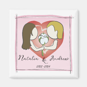 Cotton Anniversary Magnet