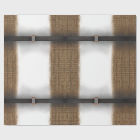 Cotton Bale Geschenkpapier (Flach)