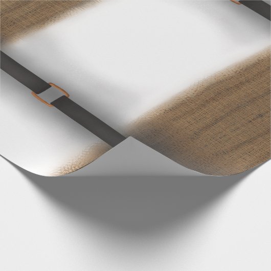 Cotton Bale Geschenkpapier (Ecke)