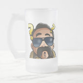 Cotton Bee Frosty Mattglas Bierglas (Links)