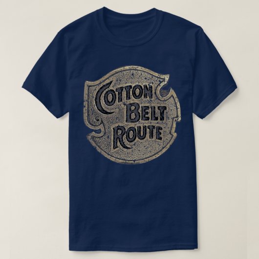 Cotton Belt Route Railway USA T-Shirt (Design vorne)