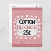 Cotton Bloomer 25 Cent Postkarte (Vorne/Hinten)