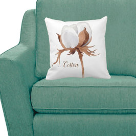Cotton Blume Kissen