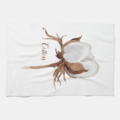Cotton Blume Wasserfarbe Geschirrtuch (Horizontal)