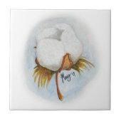 Cotton Boll Fliese (Vorderseite)