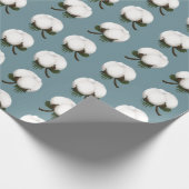 Cotton Boll Geschenkpapier (Ecke)