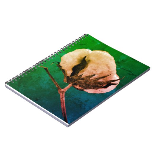 Cotton Boll Notizblock (Linke Seite)