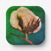 Cotton Boll Pappteller (Vorderseite)