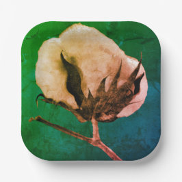 Cotton Boll Pappteller