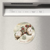 Cotton Boll Pflanze Gesegnet und dankbar Magnet (In Situ (Geschirrspüler))