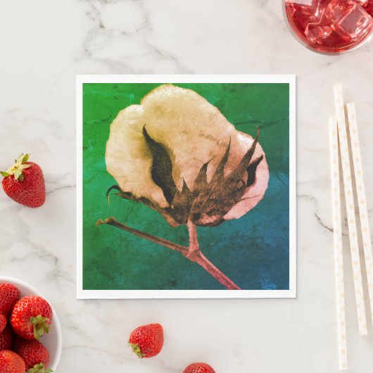 Cotton Boll Serviette (Beispiel)