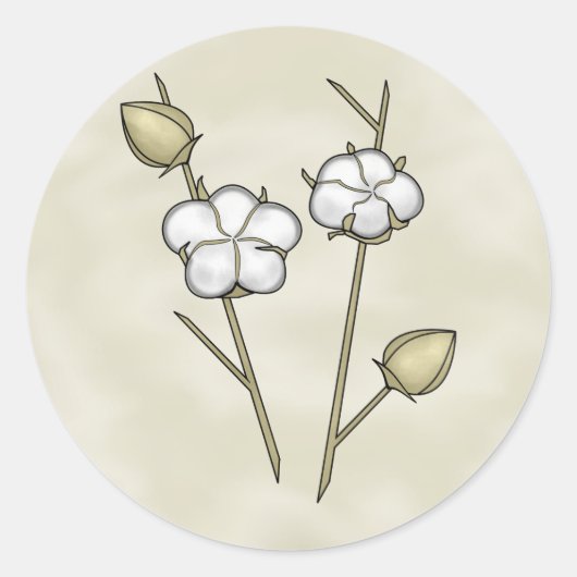 Cotton Boll Stickers (Vorderseite)