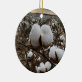 Cotton Boll Sunset Keramik Ornament (Rechts)