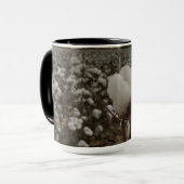 Cotton Boll Sunset Tasse (Vorderseite Links)