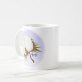 Cotton Boll-Tasse Kaffeetasse (Vorderseite Links)