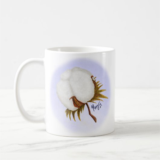 Cotton Boll-Tasse Kaffeetasse (Links)