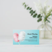 Cotton Candies Custom QR Visitenkarte (Stehend Vorderseite)