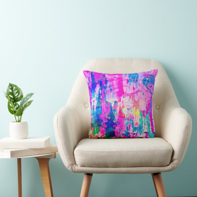 cotton candy abstract modern dream kissen (Stuhl )
