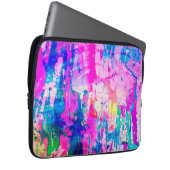 cotton candy abstract modern dream laptopschutzhülle (Vorne Rechts)