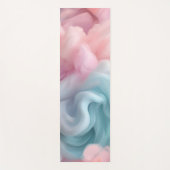 Cotton Candy Abstract Yogamatte (Vorderseite)