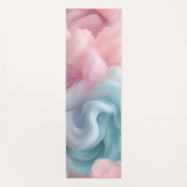 Cotton Candy Abstract Yogamatte