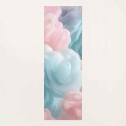 Cotton Candy Abstract Yogamatte (Rückseite)