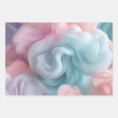 Cotton Candy Abstrakt Geschenkpapier Set (Vorderseite 3)