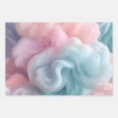 Cotton Candy Abstrakt Geschenkpapier Set (Vorderseite)