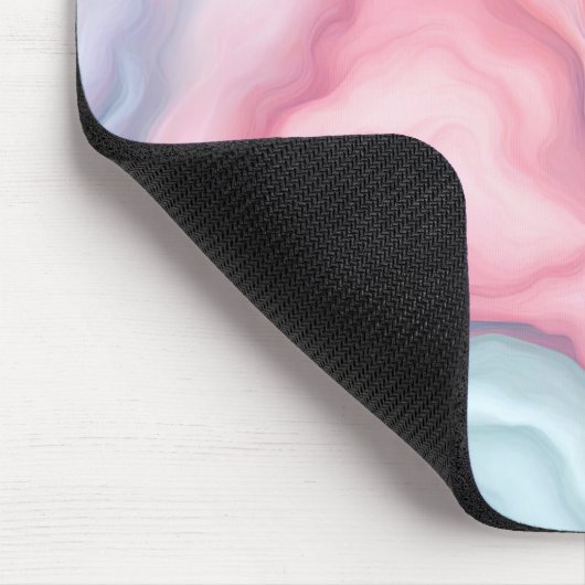 Cotton Candy Abstrakt Mousepad (Ecke)