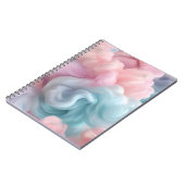 Cotton Candy Abstrakt Notizblock (Linke Seite)