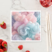 Cotton Candy Abstrakt Serviette (Beispiel)