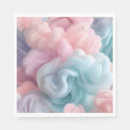 Cotton Candy Abstrakt Serviette
