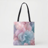 Cotton Candy Abstrakt Tasche (Vorderseite)