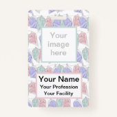 Cotton Candy Bags auf String-Abzeichen Ausweis (Vorderseite)