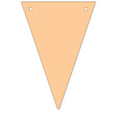 Cotton Candy bis Bubblegum Blue Gradient Wimpelkette (Dritte Fahne)
