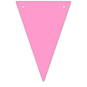 Cotton Candy bis Bubblegum Blue Gradient Wimpelkette (Zweite Fahne)