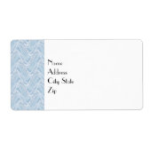 Cotton Candy Blue Abstrakt (Vorne)