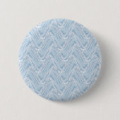 Cotton Candy Blue Abstrakt Button (Vorderseite)