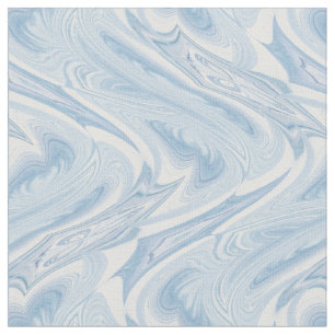Cotton Candy Blue Swirl Stoff