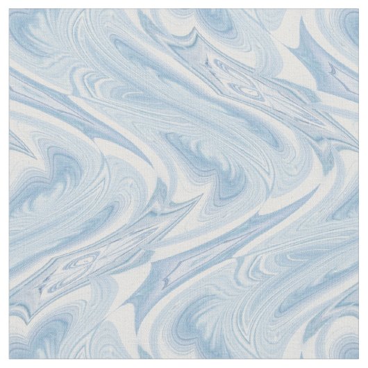 Cotton Candy Blue Swirl Stoff (Nahaufnahme)