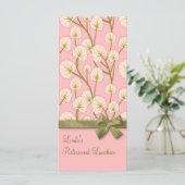 Cotton Candy Bouquet Retirement Party Programm (Stehend Vorderseite)