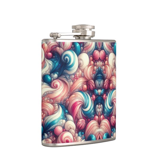 Cotton Candy Bubblegum Flachmann (Rechts)