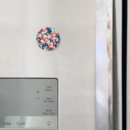 Cotton Candy Bubblegum Magnet