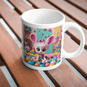 "Cotton Candy Bunny Delight" Kaffeetasse